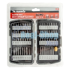 Набор бит Matrix магнитный адаптер crv в плат.боксе 64шт