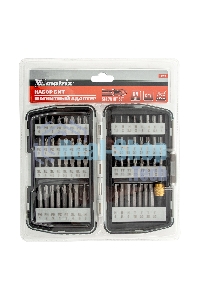 Набор бит Matrix магнитный адаптер crv в плат.боксе 64шт