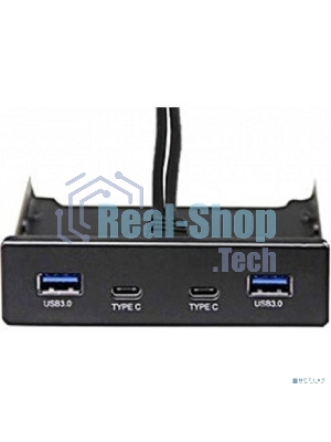 Планка USB на переднюю панель ExeGate U3H-619, 3,5