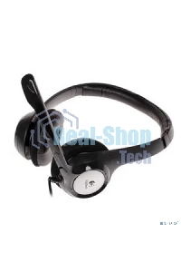 Гарнитура проводная Logitech Headset Logitech H390 USB черный
