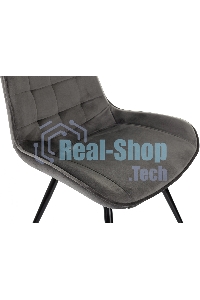 Стул для дома Бюрократ CH-K2_4 комплект 4 шт т.с ерый Holland 18 металл черный на ножках