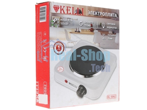 Плитка электрическая KELLI KL-5062 белый