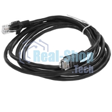 Патч-корд медный UTP Cablexpert PP10-2M/BK cat.5e, 2м, литой, многожильный, черный