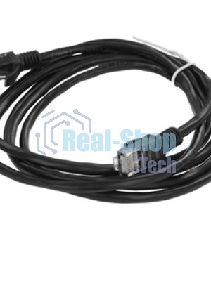 Патч-корд медный UTP Cablexpert PP10-2M/BK cat.5e, 2м, литой, многожильный, черный