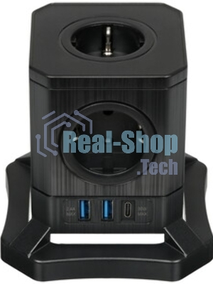Сетевой фильтр Harper UCH-715 Black PD3.0