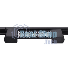 Трековый однофазный светодиодный светильник Ambrella light GL6688 BK черный LED 6W 4200K 24°