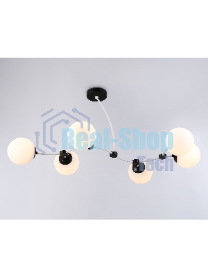 Светитльник Ambrella Light TR2552/6 WH/BK белый/черный E27/6 max 60W 1160*600*450