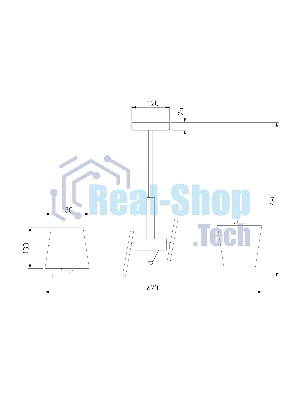60149/6 / потолочный светильник/латунь Smart