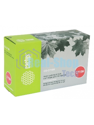 Картридж лазерный Cactus CS-C719H черный (6400 стр.) для Canon MF5840dni-Sensys/MF5880dni; LBP6300i/6650i