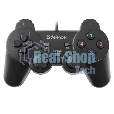 Геймпад Defender Omega USB, Проводной геймпад, 12 кнопок, 2 стика