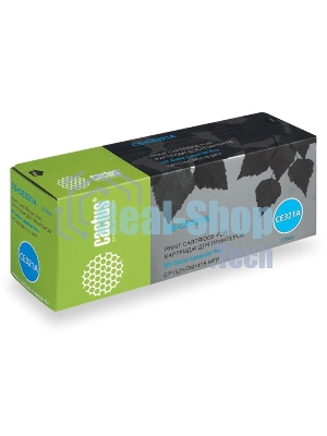 Картридж лазерный Cactus CS-CE321A голубой (1300 стр.) для HP LaserJet CP1525