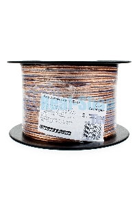 Акустический кабель Cablexpert CC-TC2x1,5-50M, прозрачный,  50 м, на катушке