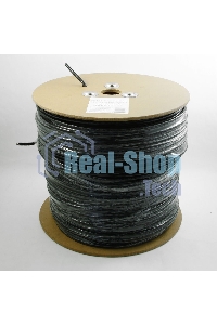 Кабель Cablexpert, SFTP5e, 4 пары, 0.51 мм, медь, однож., экран, оплетка, 305 м, для внешней прокладки, Fluke Test, черный