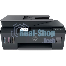 МФУ струйное HP Smart Tank 615 AiO (Y0F71A), A4, цветной, печ. до 22 стр/мин. (ч/б) до 16 стр/мин. (цвет), скан. до 5 стр/мин. (ч/б) 3 стр/мин. (цвет), 1200 x 1200 dpi (ч/б печать, скан.) 1200 x 4800 dpi (печать цвет), USB, Wi-Fi, BlueTooth, Air Print, Mopria