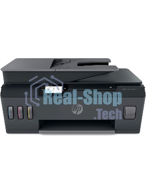МФУ струйное HP Smart Tank 615 AiO (Y0F71A), A4, цветной, печ. до 22 стр/мин. (ч/б) до 16 стр/мин. (цвет), скан. до 5 стр/мин. (ч/б) 3 стр/мин. (цвет), 1200 x 1200 dpi (ч/б печать, скан.) 1200 x 4800 dpi (печать цвет), USB, Wi-Fi, BlueTooth, Air Print, Mopria
