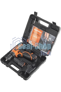 Дрель-шуруповерт аккумуляторная Patriot BR 119Li, Аккумуляторная, 12В, 2 АКБ