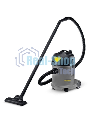 Пылесос Karcher T 14/1 Classic серый/желтый, 240/1600 Вт, уборка сухая, пылесборник мешок 14 л