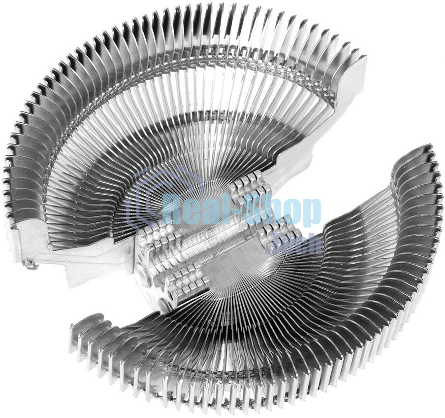 Кулер Cooler ID-Cooling ID-CPU-DK-01T серебристый 92мм алюминий 2200rpm 24db 3-pin 95W 52мм