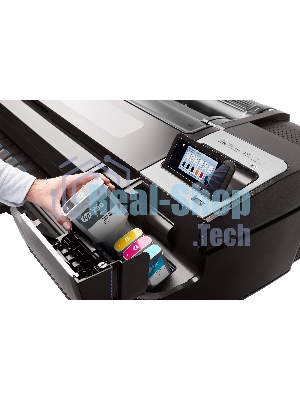 Плоттер струйный HP DesignJet T1700dr 44-in Printer (W6B56A), A0, цветной, 44
