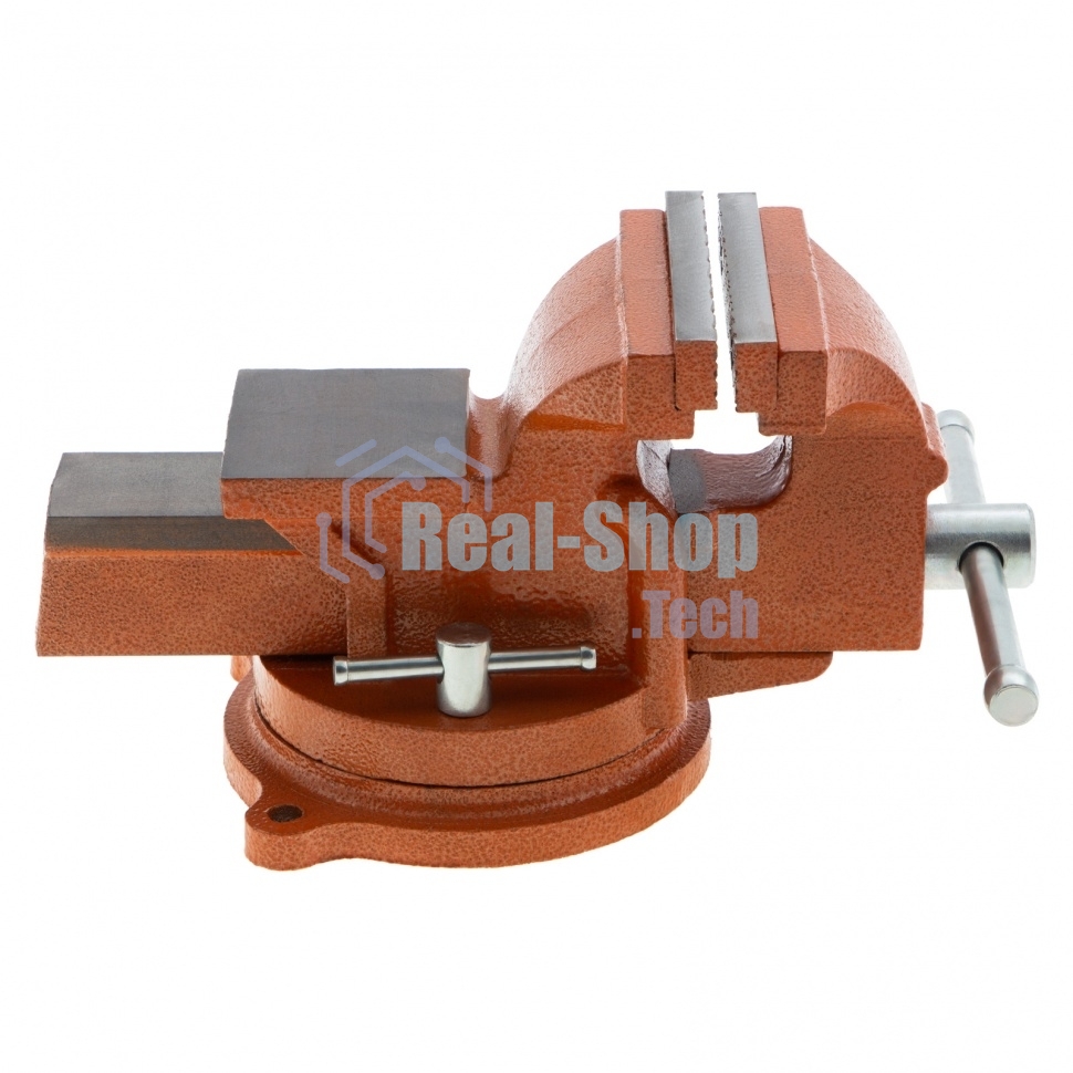 Тиски слесарные Sparta 100мм поворотные с наковальней