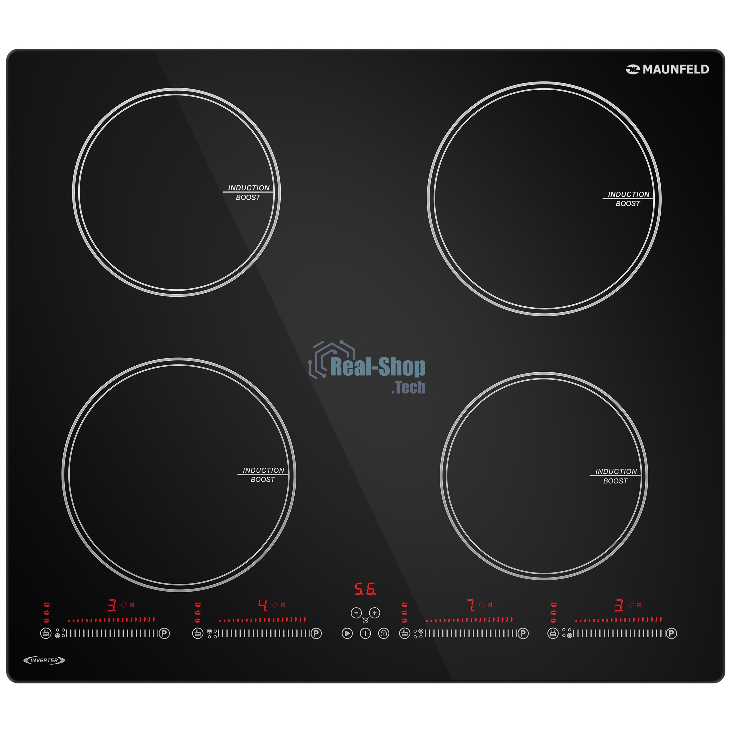 Индукционная варочная панель Maunfeld CVI594SBK Inverter