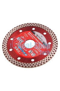 Диск алмазный отрезной Matrix сплошной, 115 х 22,2 мм, сухое/мокрое резание