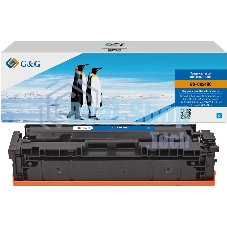 Картридж лазерный G&G GG-C054HC голубой (2300 стр.) для Canon LBP621/623 MF641/643/645