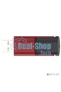 Флешка USB Netac U182 NT03U182N-256G-30RE, USB 3.0 256Gb, retail version, черный/красный