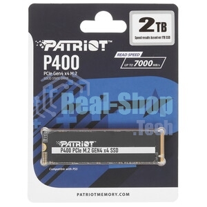 Накопитель SSD Patriot PCIe 4.0 x4 2Tb P400LP2KGM28H P400 Lite M.2 2280