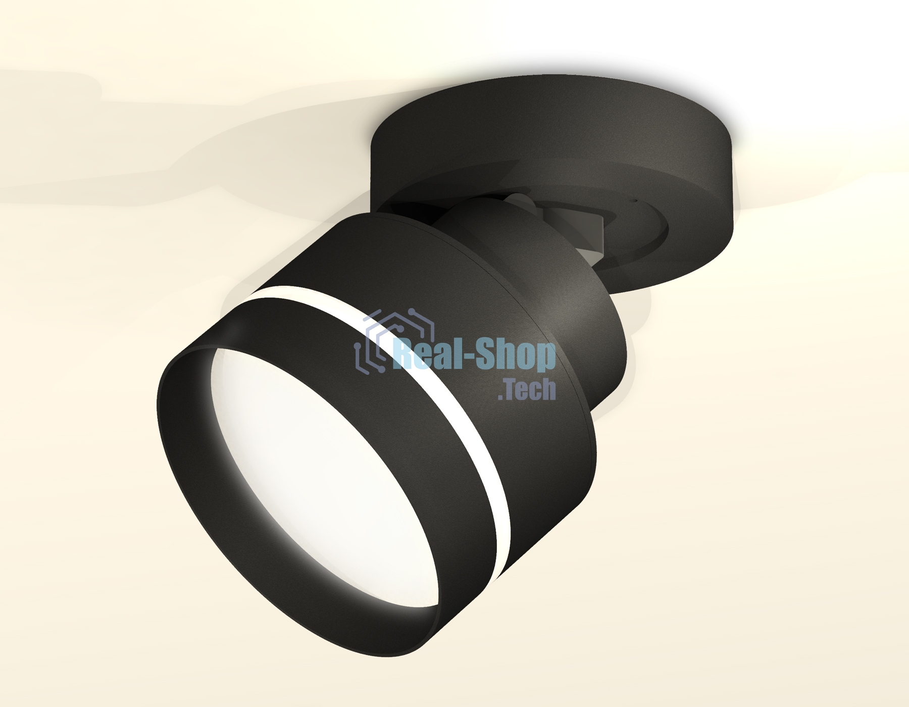 Светильник Ambrella Light XM8102025 SBK/FR черный песок/белый матовый GX53 (A2229, A2106, C8102, N8462)