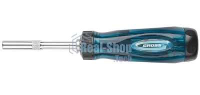 Отвертка реверсивная GROSS 11603с удлинителем трещотка 72 зуба 12шт сталь s2