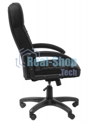 Кресло руководителя Бюрократ T-9908AXSN-Black черный 80-11, ткань, крестовина пластиковая