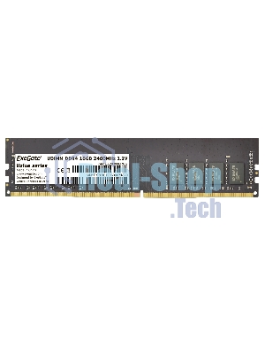 Оперативная память ExeGate, DDR4, 16GB (1x16 GB), 2400 MHz, CL17, DIMM, OEM