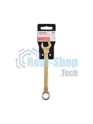 Ключ комбинированный Rexant 14 мм, желтый цинк