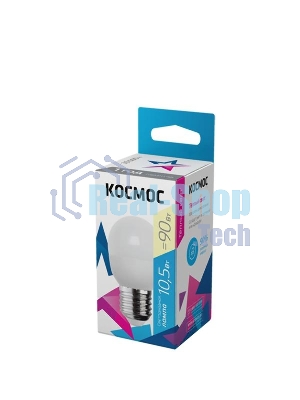Лампа светодиодная LED BASIC GL45 10.5Вт 220В E27 3000К Космос LkeLED10.5wGL45E2730