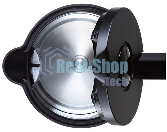 Чайник электрический Bosch TWK8613 1.5 л, 2400 Вт, черный/серебристый (корпус: нержавеющая сталь)