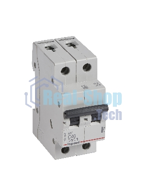 Выключатель автоматический модульный Legrand 2п C 40А 4.5кА RX3 Leg 419701 1199883