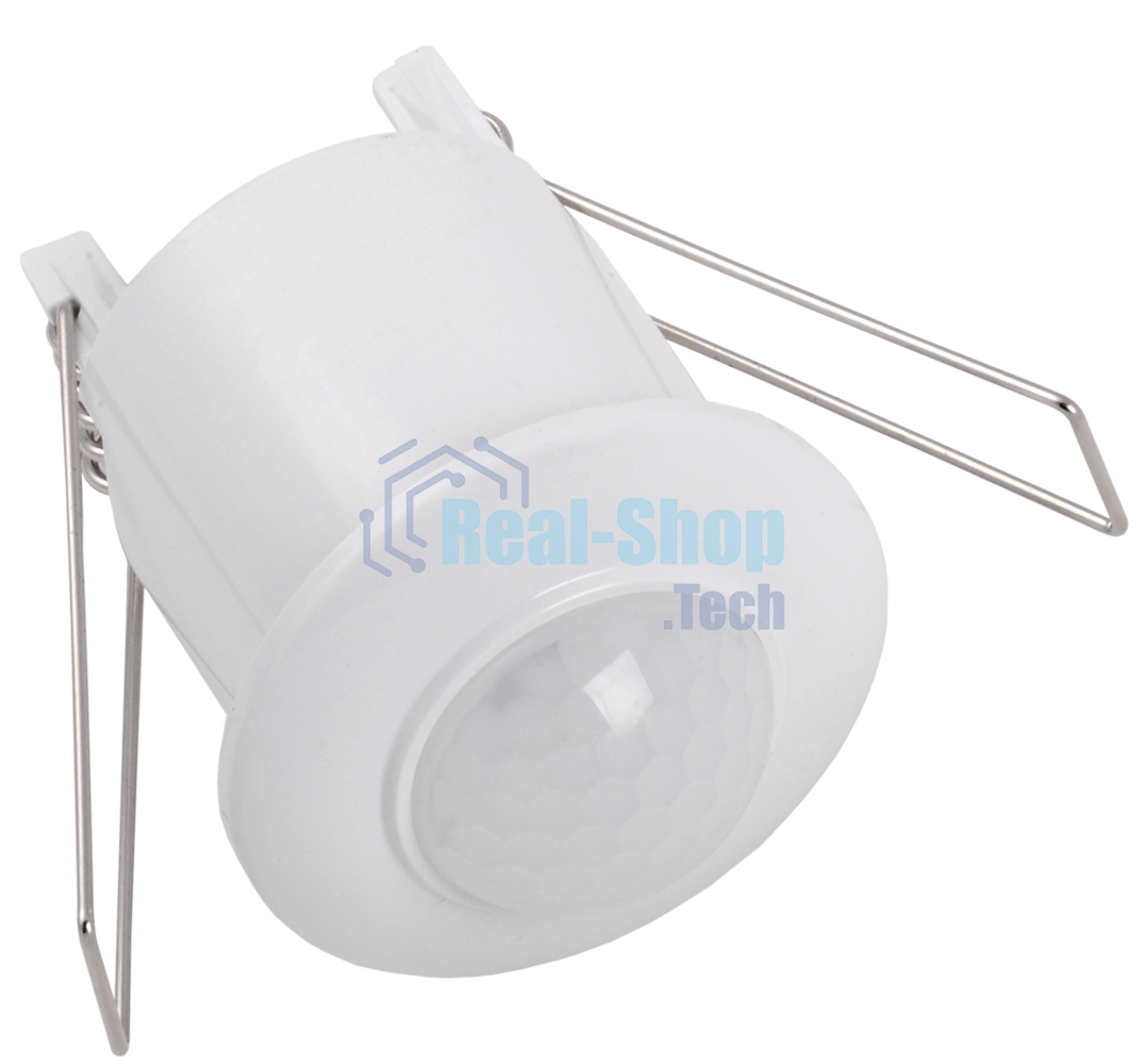 Датчик движения Iek LDD11-301-800-001 ДД 301 белый, 800Вт, 360 гр.,6М,IP20,IEK