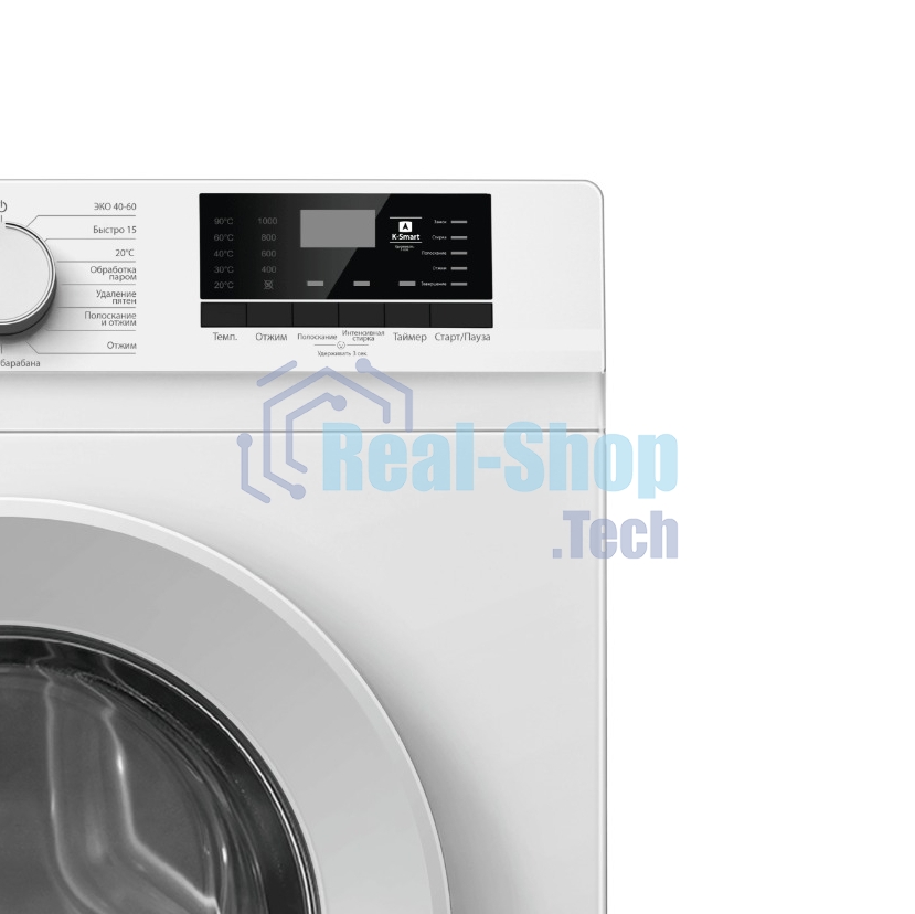 Стиральная машина Kraft KF-MDS7106W белый, загрузка фронтальная 7 кг, 1000 об/мин., класс: А+