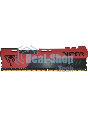 Оперативная память Patriot Viper Elite II, DDR4, 32GB (1x32 GB), 3600 MHz, CL20, DIMM, радиатор, красный, черный