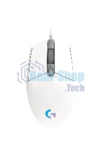 Мышь проводная Logitech G102 LIGHTSYNC белый, 8000 dpi, USB, кнопки - 6