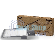 Светильник светодиодный Gauss уличный консольный LED ДКУ 50 Вт 5000 Лм 5000К IP65 190-250 В КСС Д 355х155х57 мм Avenue