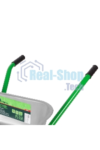 Тачка садово-строительная Сибртех с PU колесом, грузоподъемность 180 кг, объем 90 л