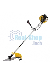 Триммер бензиновый Denzel DTL-43, 43 см3, неразъемная штанга, состоит из 2 частей