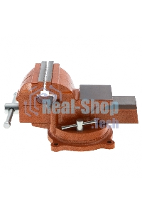 Тиски слесарные Sparta 100мм поворотные с наковальней