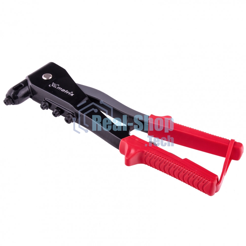 Заклепочник литой Matrix, 260 мм, заклепки 2,4-3,2-4,0-4,8 мм