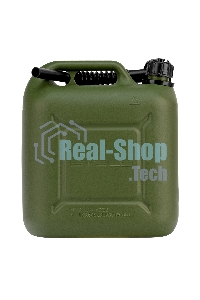 Канистра Stels для ГСМ вертикальная, 10 л., пластиковая, усиленная