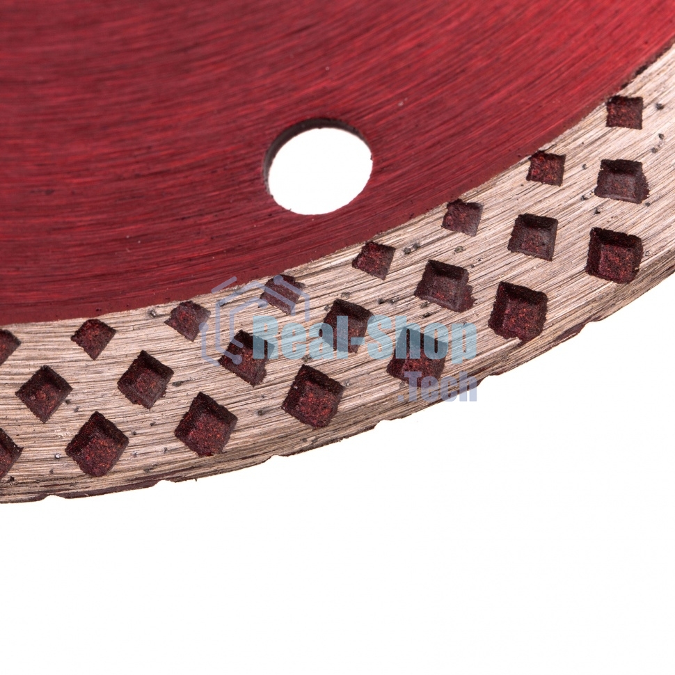 Диск алмазный отрезной Matrix сплошной, 115 х 22,2 мм, сухое/мокрое резание
