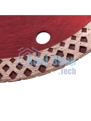 Диск алмазный отрезной Matrix сплошной, 115 х 22,2 мм, сухое/мокрое резание
