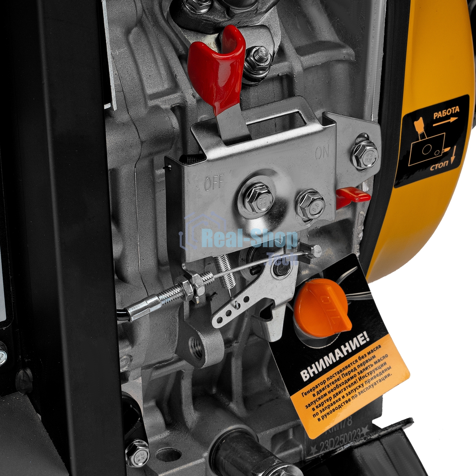 Генератор дизельный Denzel DES-32, 3.2 кВт, 110 дБ, 68.3 кг